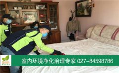 武漢江岸區(qū)惠園大公館除螨殺菌