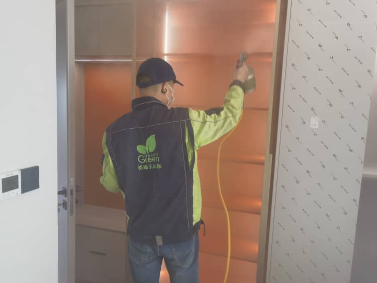 蔡甸除甲醛：格瑞樂(lè)蠻扎實(shí)！