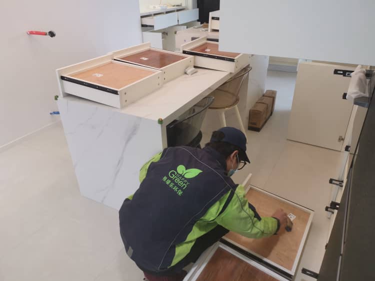 蔡甸除甲醛：格瑞樂(lè)蠻扎實(shí)！